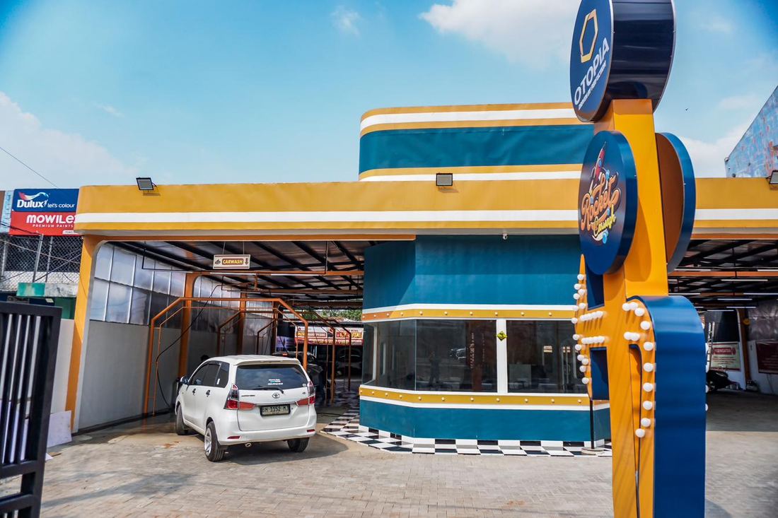 Outlet Rocket Carwash Pondok Pinang — fasilitas car wash premium untuk member